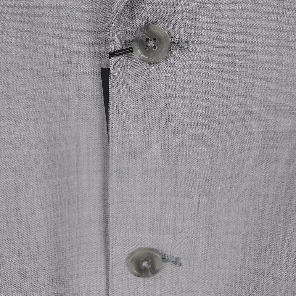 Alfani Mens Slim Fit Suit Jacket Blazer Sz Large Light Grey Lightweight Stretch